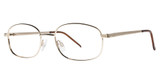Modern Metals Eyeglasses Dave gold