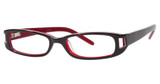 Eye Q Eyewear Eyeglasses Georgetown 742 Black Red