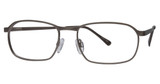 Art-Craft Eyeglasses USA Workforce 832SS Antique Brown/83237