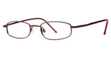 Modern Metals Eyeglasses Ninja matte burgundy