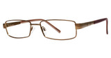 B.M.E.C. Eyeglasses BIG Frank brown