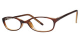 Modern Plastics II Eyeglasses Certain brown