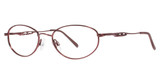 Modern Metals Eyeglasses Tess burgundy
