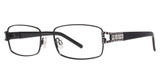 Genevieve Boutique Eyeglasses Bling black