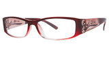 Modern Plastics II Eyeglasses Karen burgundy