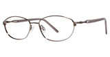 Genevieve Paris Design Eyeglasses Opal gunmetal