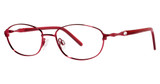 Genevieve Paris Design Eyeglasses Opal burgundy