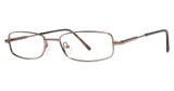 Modern Metals Eyeglasses Keynote matte brown