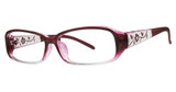 Modern Plastics II Eyeglasses Mindy burgundy