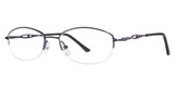 Modern Times Eyeglasses Crystal matte purple