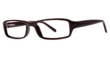 Modern Plastics II Eyeglasses Structure brown
