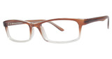 Modern Plastics II Eyeglasses Clutch brown fade