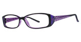 Modern Plastics I Eyeglasses Barb black/purple