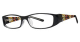 Modern Plastics II Eyeglasses Swirl black