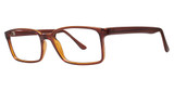 Modern Plastics I Eyeglasses Landmark brown