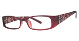 Modern Plastics II Eyeglasses Colleen burgundy