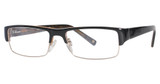 Randy Jackson Eyeglasses Randy Jackson 1038 Black/Gold/57