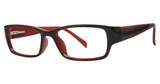 Modern Plastics II Eyeglasses Concert black/red