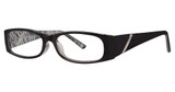 Modern Plastics II Eyeglasses Tigress black