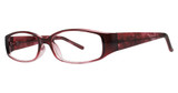 Modern Plastics I Eyeglasses Mingle burgundy