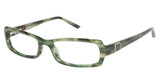 ELLE Eyeglasses EL 13335 Green/GN