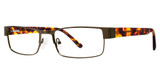B.M.E.C. Eyeglasses BIG News matte brown/tortoise