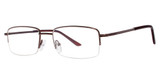 Modern Metals Eyeglasses Deluxe matte brown