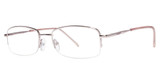 Modern Metals Eyeglasses Inviting rose
