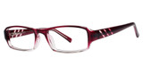 Modern Plastics II Eyeglasses Sky burgundy