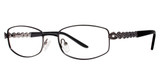 Genevieve Boutique Eyeglasses Aubrey matte black/silver