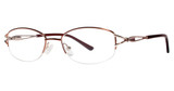 Genevieve Paris Design Eyeglasses Natasha brown/gold