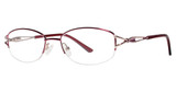 Genevieve Paris Design Eyeglasses Natasha burgundy/gold