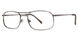 Modern Metals Eyeglasses Glenn matte brown