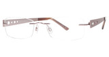 Invincilites By Zyloware® Eyeglasses Invincilites Zeta D Rose/118