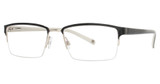 Randy Jackson Eyeglasses Randy Jackson 1042 Black/Gold/21