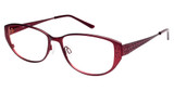 Titanium Eyeglasses TI 12077 Wine/WI