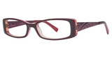 K12 Eyeglasses 4077 Dark Cherry/Pink