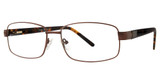 Elan Collection Eyeglasses 3705 Brown