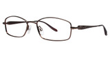 Modern Metals Eyeglasses Kind brown