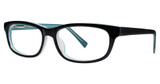 Modern Plastics II Eyeglasses Dance black/aqua