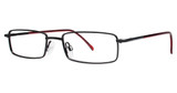 Modern Metals Eyeglasses Data black