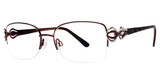 Modern Art Eyeglasses A358 brown