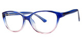 Modern Plastics I Eyeglasses Compliment navy blue fade