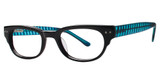 Modern Plastics II Eyeglasses Tender black/teal