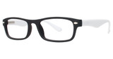 Modern Plastics II Eyeglasses Launch matte black/white