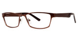 ModZ Flex Eyeglasses MX933 matte brown