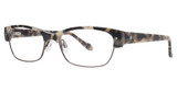 Leon Max Eyeglasses Leon Max 4001 Spotty Cream Tort/346