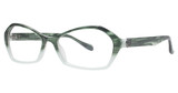 Leon Max Eyeglasses Leon Max 4002 Emerald Fade/45