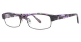 Leon Max Eyeglasses Leon Max 4004 Purple Tort/87