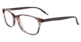 Cafe Lunettes Eyeglasses CAFE3193 Brown Marble/C-1